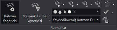 draftsight katman Yönetcisi Nasıl Kullanılır